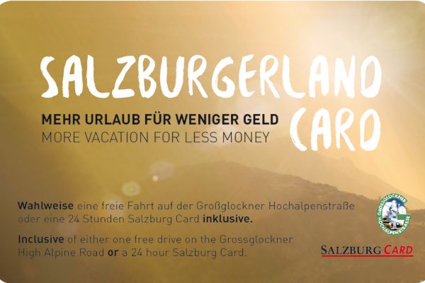 Mit der SalzburgerLand Card über 190 Attraktionen im SalzburgerLand genießen